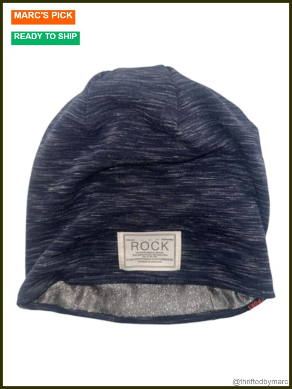 EMF Protection Beanie Silver Fiber Liner Radiation Blocking Stretch Cap Unisex